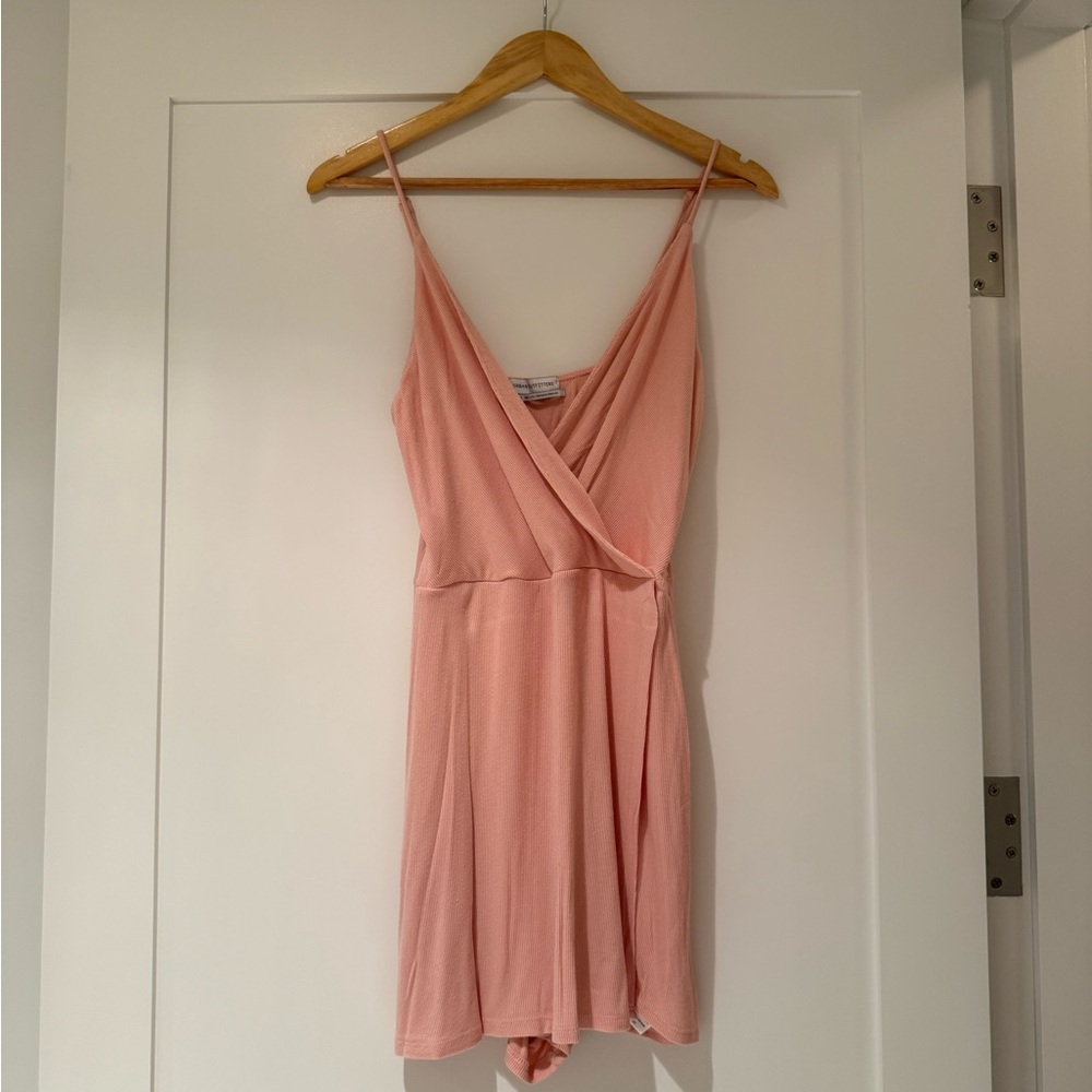 Urban Outfitters Pink Dress with Shorts